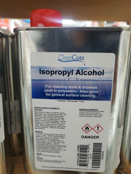 Alcool isopropylique 99,9 % Quart