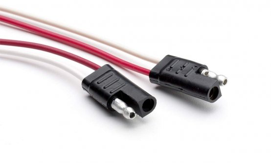 Connector , Electr 2 Pole Trailer Flat Universal