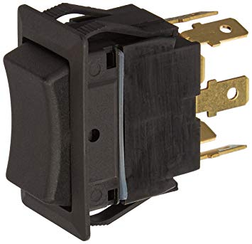 Interrupteur à bascule, (Marche)-Arrêt-Marche Plast Wpf BLD