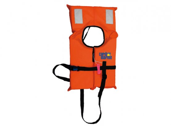 Gilet de sauvetage enfant 15-40 kg orange ISO-100N VIP Côtier