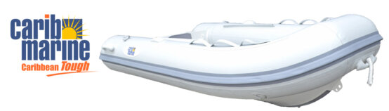 Annexe, SeaRover290 Semi-rigide en aluminium Hypalon gris clair