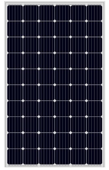 Panneau solaire monocristallin 310 W 5BB 33 Vmp, longueur : 1640 mm, largeur : 992 mm, hauteur : 35 mm