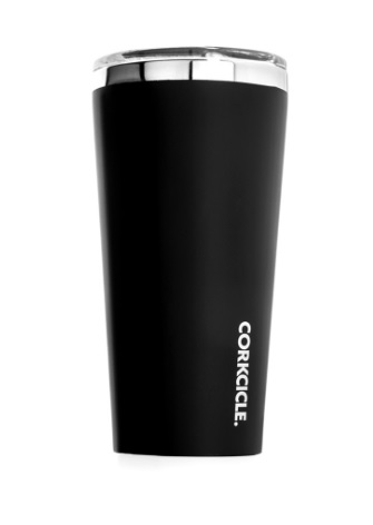 Gobelet isotherme noir mat 473 ml (16 oz)