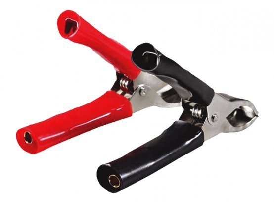 Pinces crocodiles plaquées cuivre 50 A