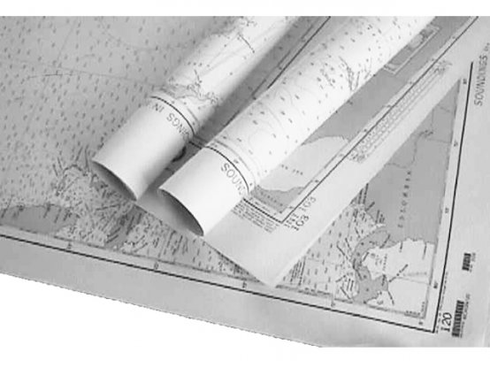 Carte, Îles Turques-et-Caïques - République dominicaine, 36 x 48″