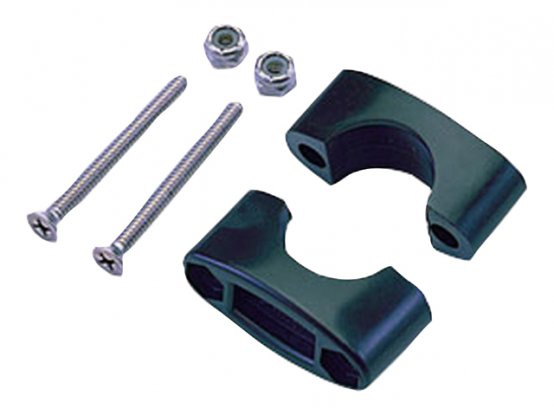 Support, Plast sur tube -Montage