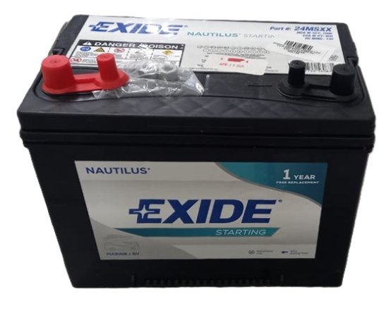 Batterie de démarrage humide 12 V MCA : 1000 Sz : 24 Ex