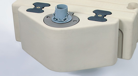 Support, tube HD f/3,5"