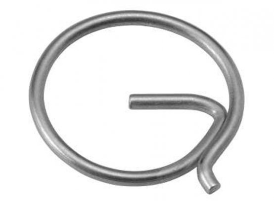 Bague fendue, goupille en acier inoxydable 0,75 x 12,5 mm