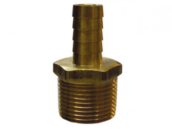 Raccord cannelé pour tuyau, filetage femelle 3/8" N