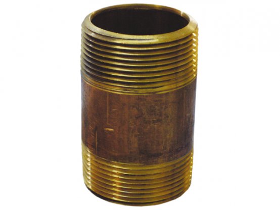 Pipe Nipple, Brs 3/4" Mal Thrd  L:2-1/2"