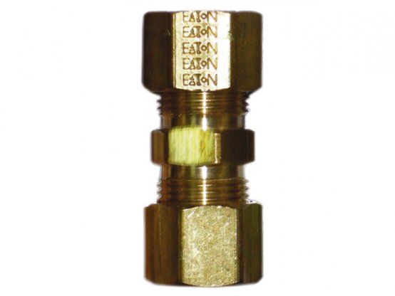 Union à compression 1/4" en laiton