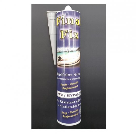 Adhésif, pour PVC ou Hypalon Gris Fixation