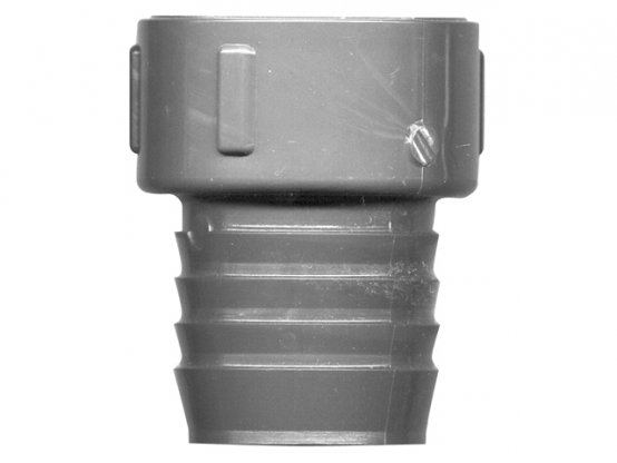 Raccord cannelé pour tuyau en nylon 1/4" x 1/4 pi