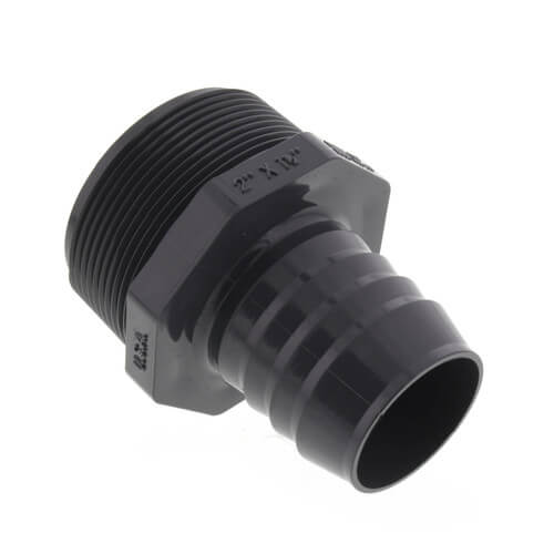 Colonne de tuyau PVC 1-1/2" filetage 2M