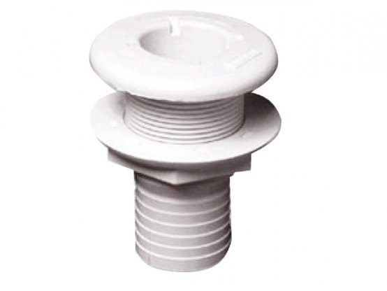 Passe-coque, tuyau Mrln : tête cylindrique de 1/2" à 5/8" CF253