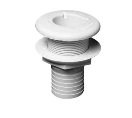 Passe-coque, tuyau Mrln : tête molle 1-1/2 CF2