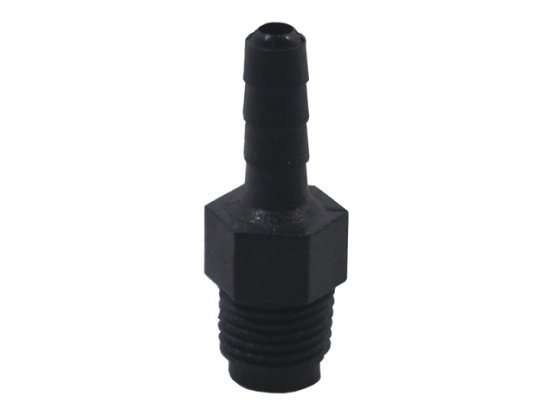 Raccord cannelé pour tuyau, Mrln 1/4" Tpt vers tuyau 1/4"