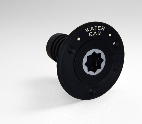 Remplissage de pont, composite eau-verre Ø:1,5"