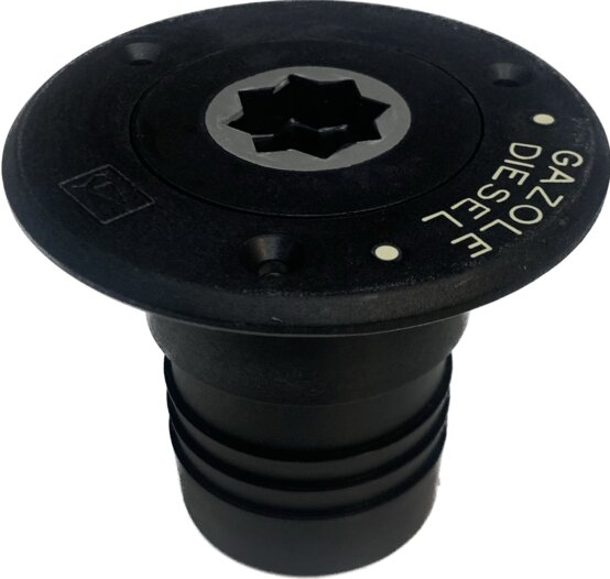 Remplissage de pont, composite diesel-fibre de verre Ø:2"