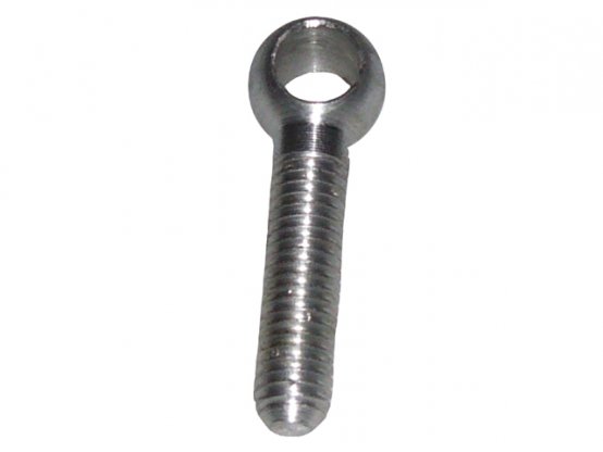 Jeu de 2 embouts DogKnob, vis/œillet uniquement, aluminium M8, paquet de 2