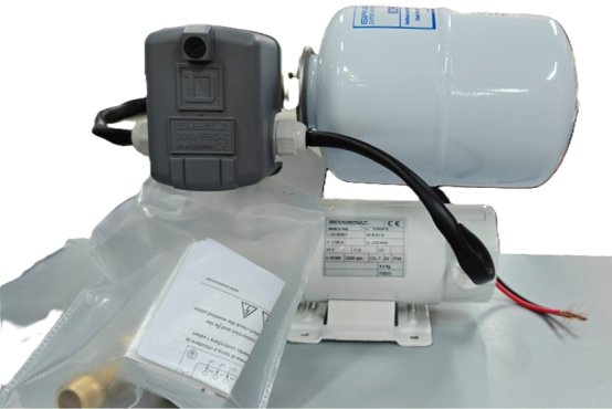 Pompe auto-amorçante avec turbine, port 24 V : 1/2″ Idromini