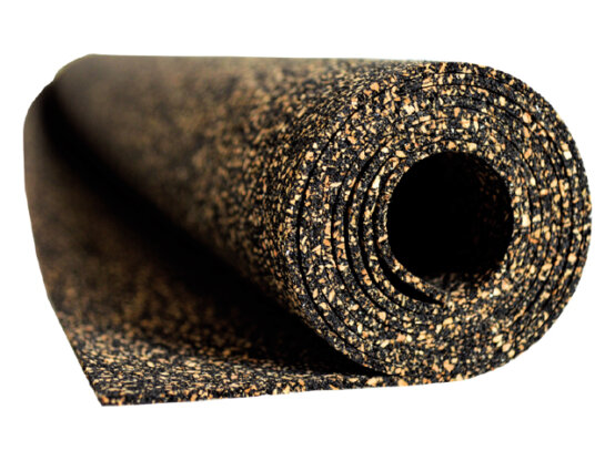 Feuille de joint en liège-caoutchouc : 1/16″ P-166 12″ x 36″/Sh