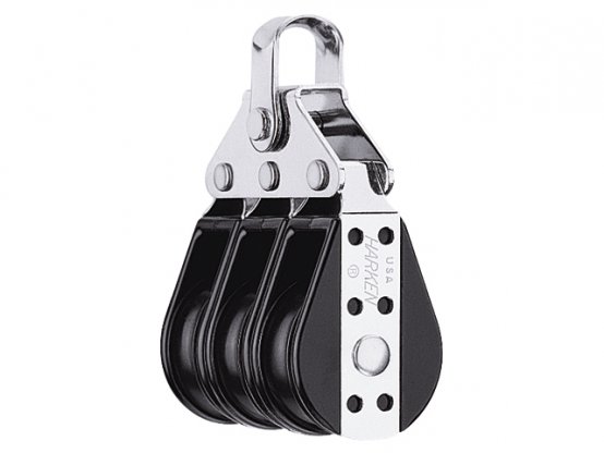 Bloc, tripl. 38 mm f/LineØ:10 mm Big Bullet