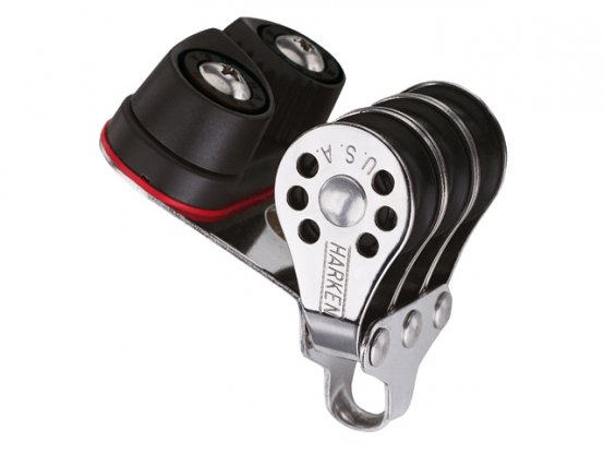 Bloc, Triple f/LineØ:6mm avec micro à taquet Camcleat