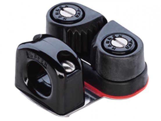 Plaque à came avec œillet de guidage, hauteur : 33 mm, pour corde : max. 12 mm