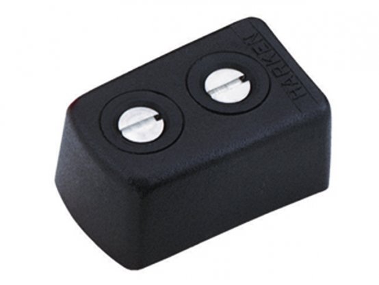 Jeu de butées de fin de course pour rails de bateaux à faible profondeur : paire de 22 mm