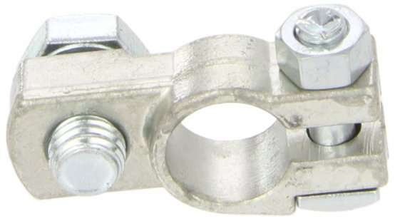 Borne de batterie, HD avec boulon positif