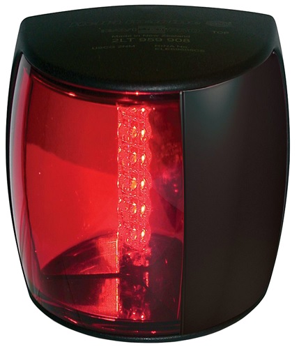Feu de navigation, port 2NM 9-33V Pro Noir NaviLED
