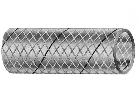 Tuyau, PVC Poly-Reinf 1/4"-6mm 300PSI/23º