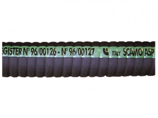 Tuyau d'échappement en caoutchouc ondulé de 51 mm