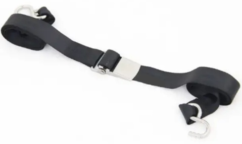 Fixation avec crochets Kwik Lok en acier inoxydable