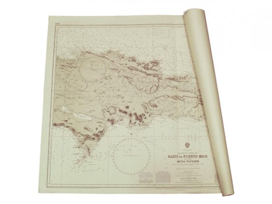 Cuba, feuille ouest - Carte de l'Amirauté