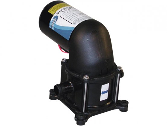 Pompe de cale/douche, non submersible 12 V 3,4 GpM CE