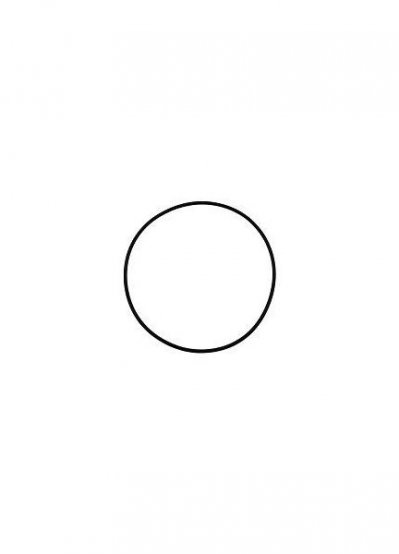 Joint torique pour moteur de toilette - Plaque d'usure/base