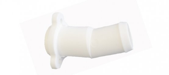 Orifice d'évacuation de 1 pouce, affleurant et compact.