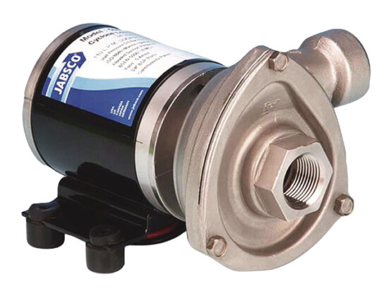 Pompe centrifuge, corps en acier inoxydable basse pression, port 12 V : 3/4" NPT
