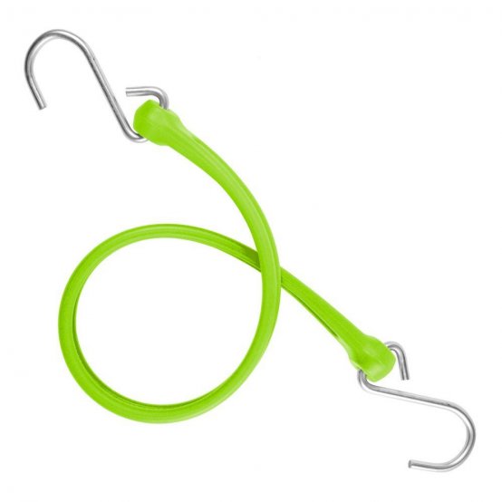 Sangle élastique de sécurité robuste de 48 cm (19 po) verte, lot de 2