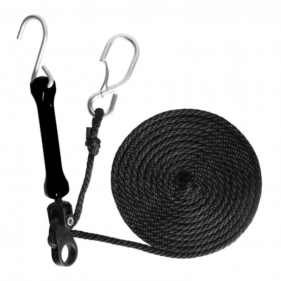 Élastique de fixation noir de 3,66 m (12 pi)