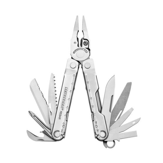 Leatherman Tool, 17 outils en acier inoxydable pour barres d'armature