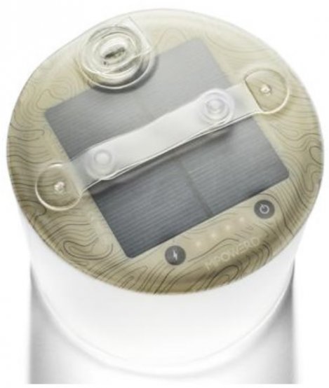 Lampe, Luci Pro Solar/USB Lux Inflate + charge de téléphone