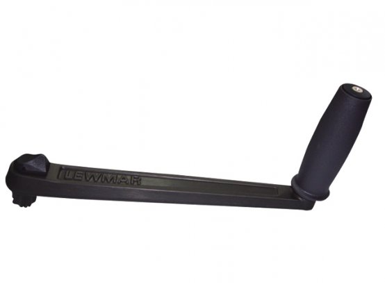 Poignée de treuil, 10 po en aluminium sans verrou