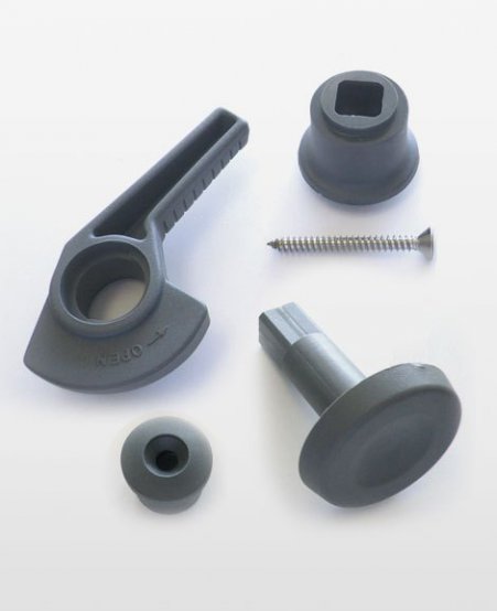 Kit de poignée, petit LH pour trappe Ocean Sz:00