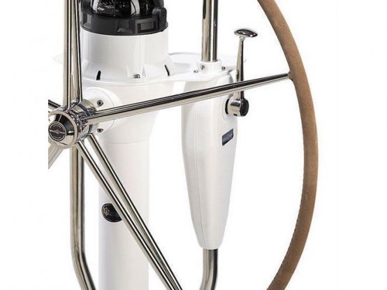 Poignée double en acier inoxydable à montage latéral