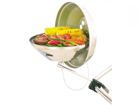 Barbecue, bouilloire marine au charbon de bois, taille originale