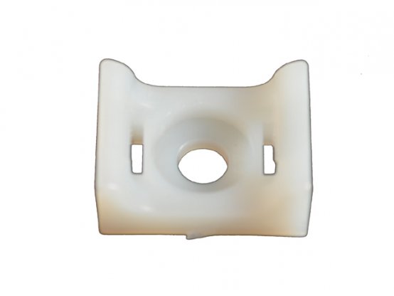 Support de fixation pour câble, 1 trou de montage n° 8 Nat 25